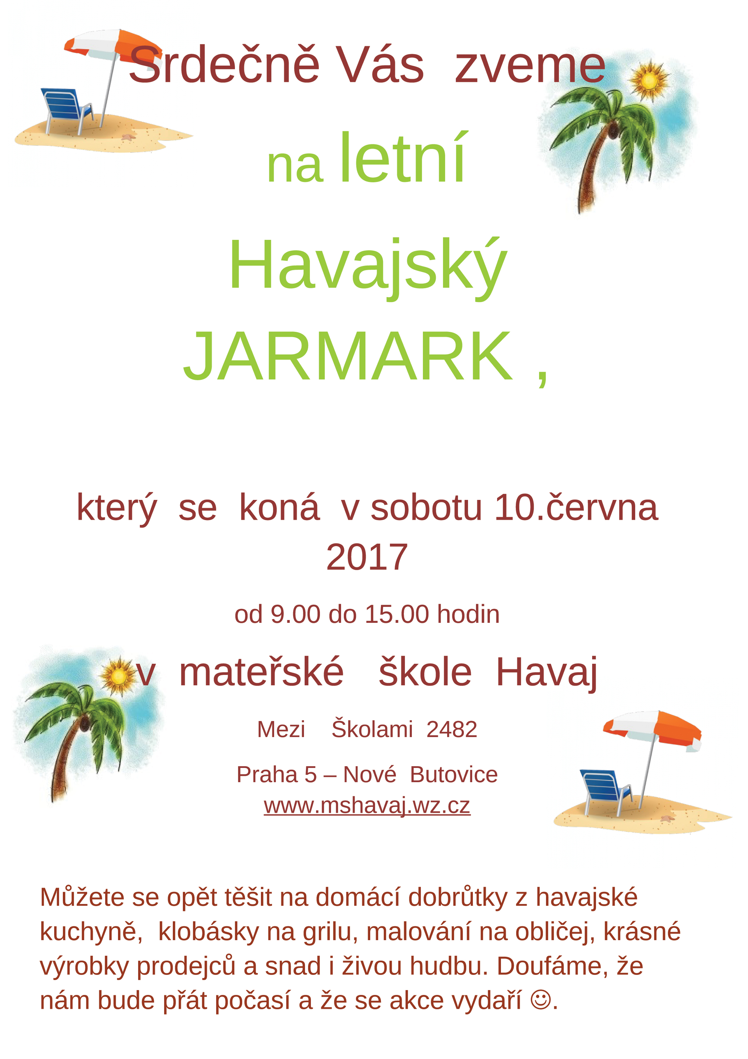 Havajský jarmark 2017