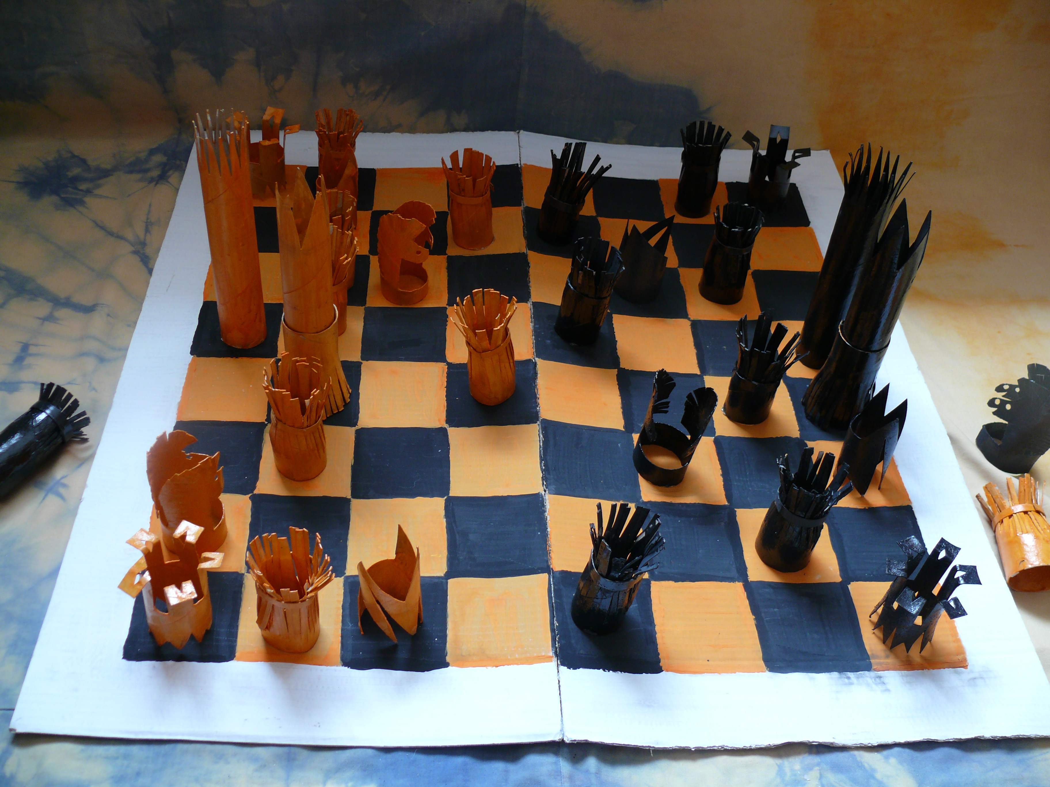 šachy z roliček 2.