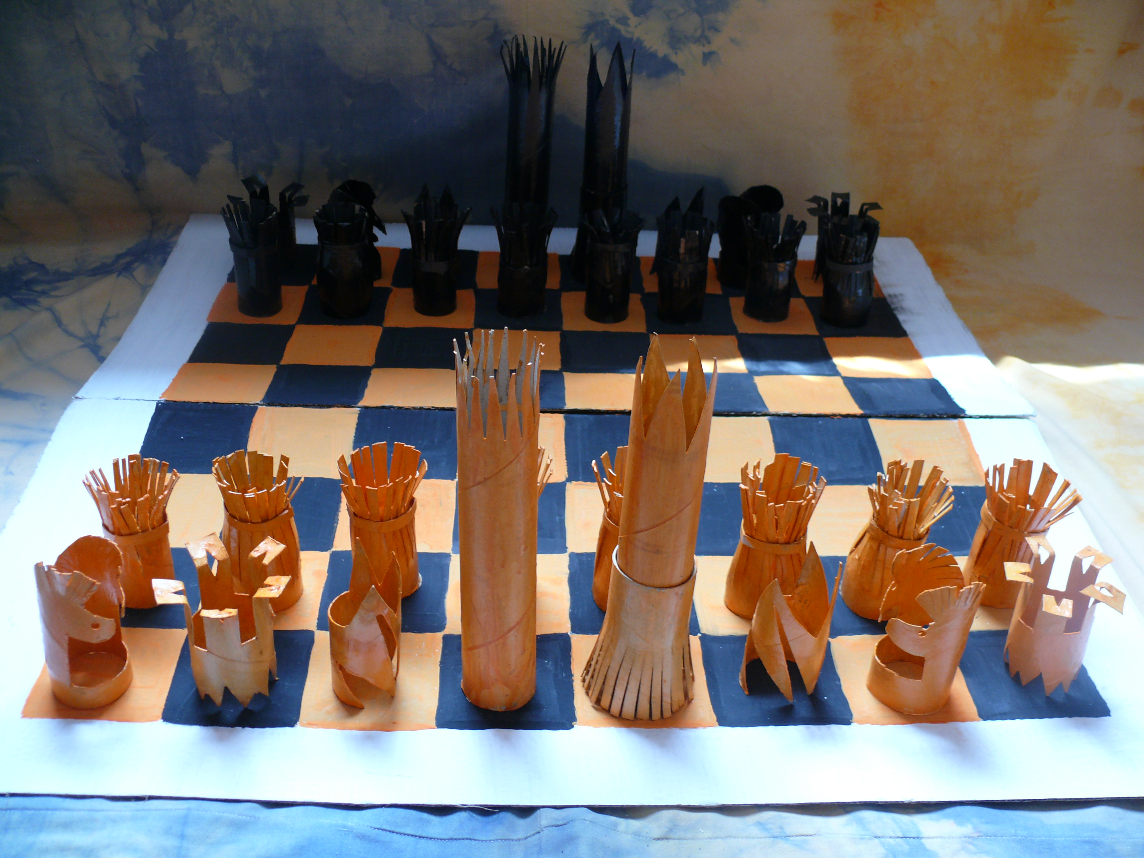 šachy z roliček 5.